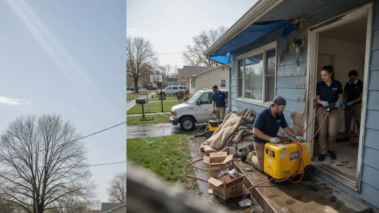 Basement Flood Cleanup in Pall Mall, TN near me